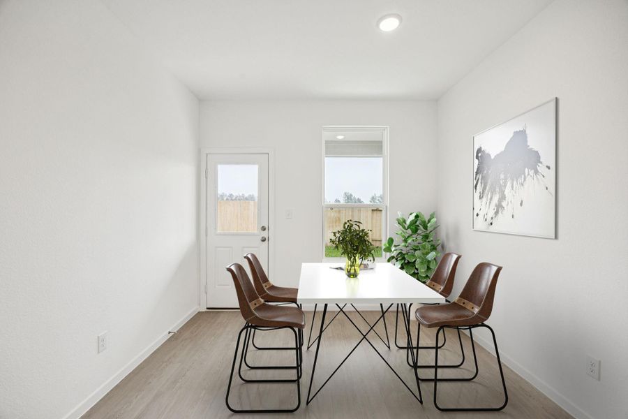Furnished interior view inside a new home in Montgomery Bend, Montgomery (Image 5). Furnished interior view inside a new home in Montgomery Bend, Montgomery (Image 5).