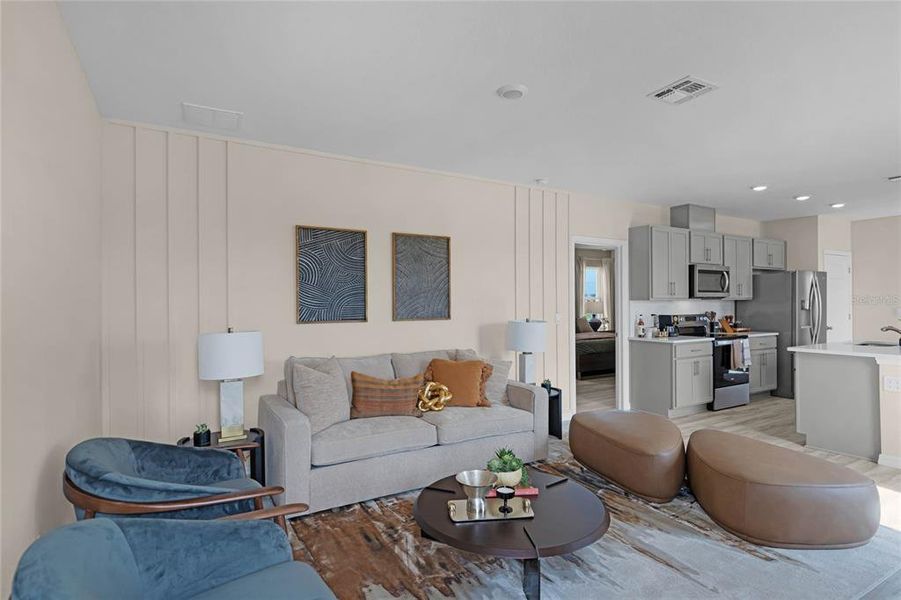 Furnished interior view inside a new home in , Winter Haven (Image 17).