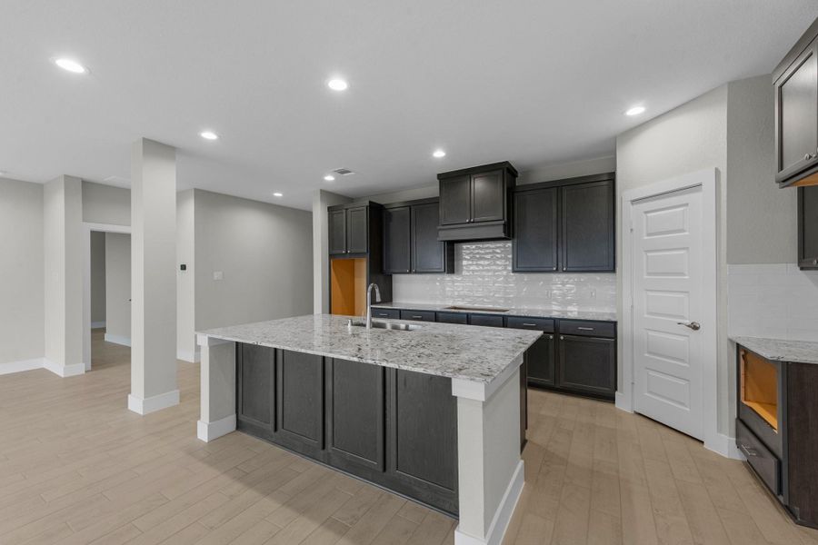 Furnished interior view inside a new home in Morton Creek Ranch, Katy (Image 5).