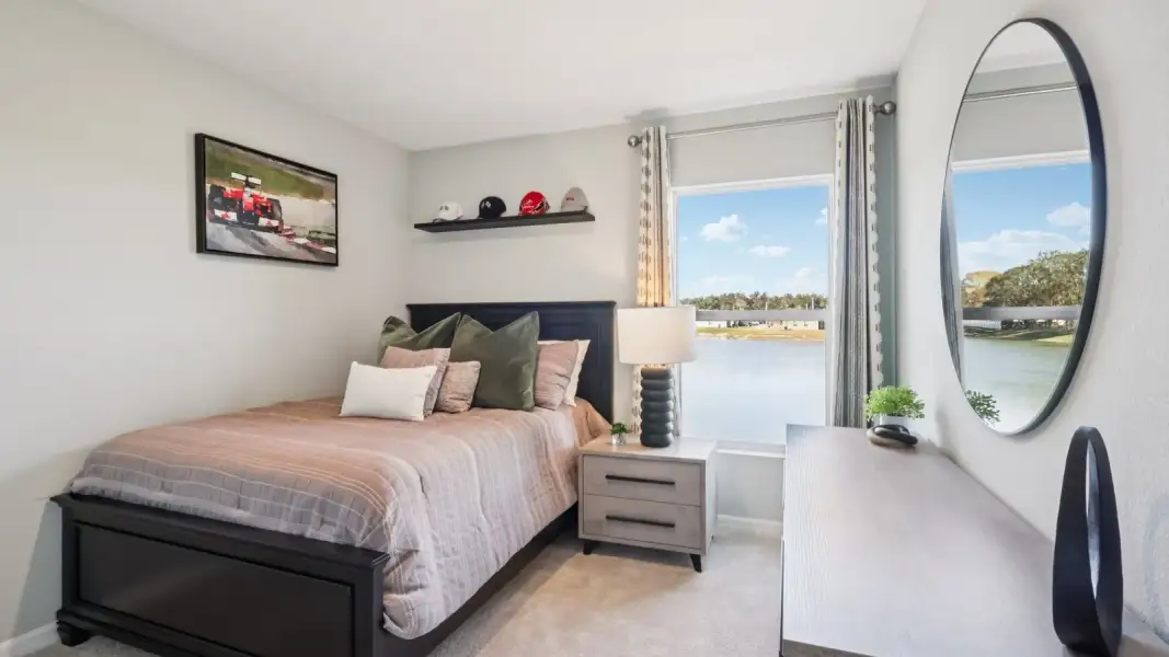 Furnished interior view inside a new home in Holloway Landing, Plant City (Image 24).