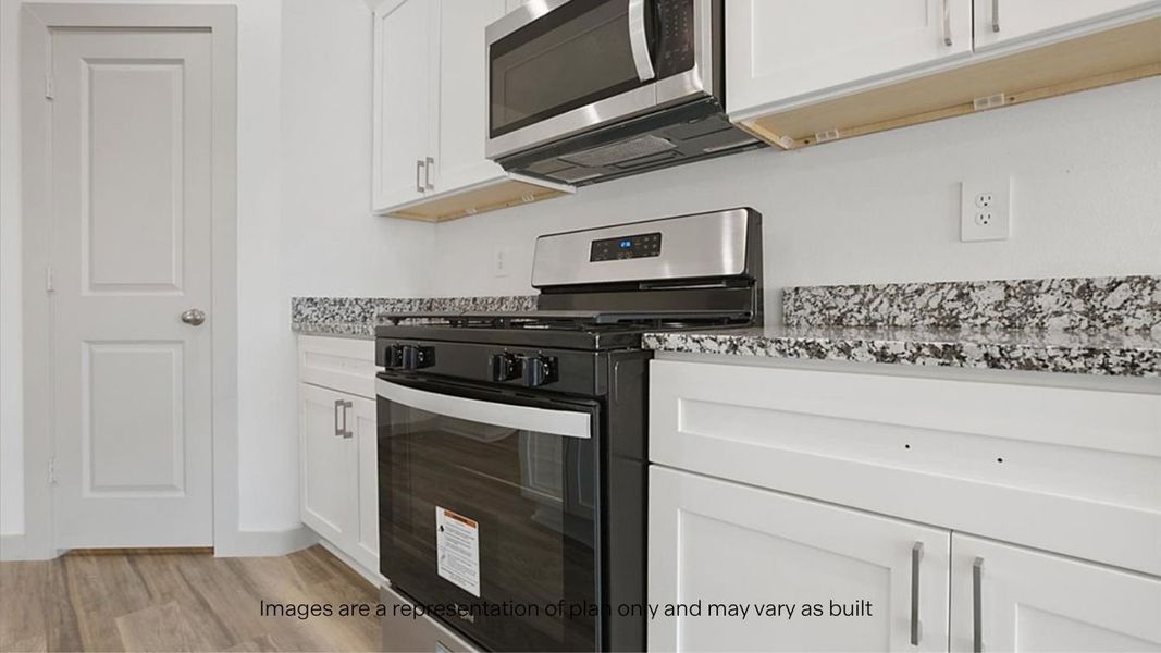 Furnished interior view inside a new home in Terra Vista, Lubbock (Image 3).