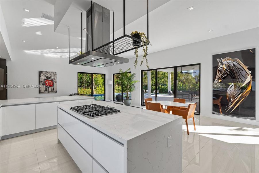 Furnished interior view inside a new home in , Weston (Image 60).
