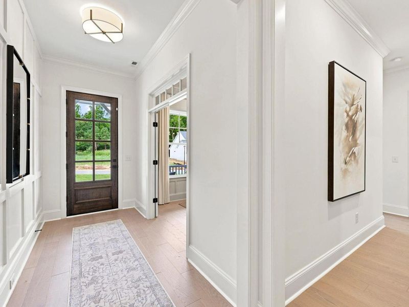 Spacious, unfurnished interior of a new home in Rockport, Wake Forest (Image 22).