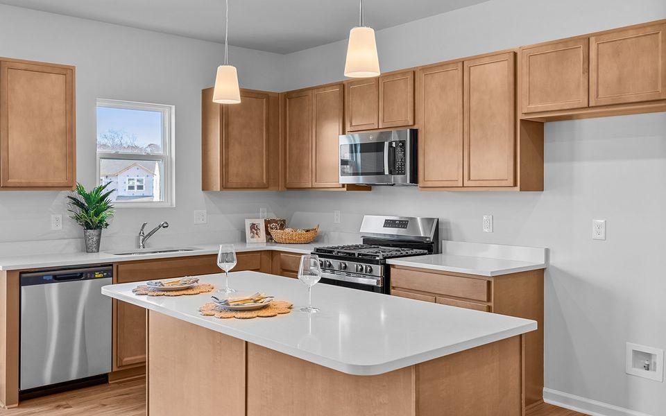 Furnished interior view inside a new home in Bell West, Kernersville (Image 9).