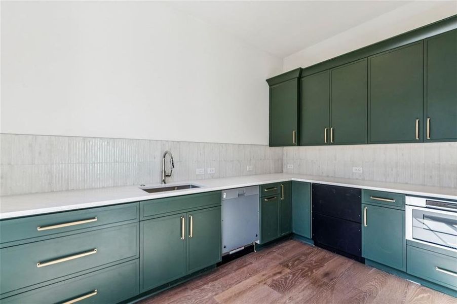 Furnished interior view inside a new home in , Atlanta (Image 8).