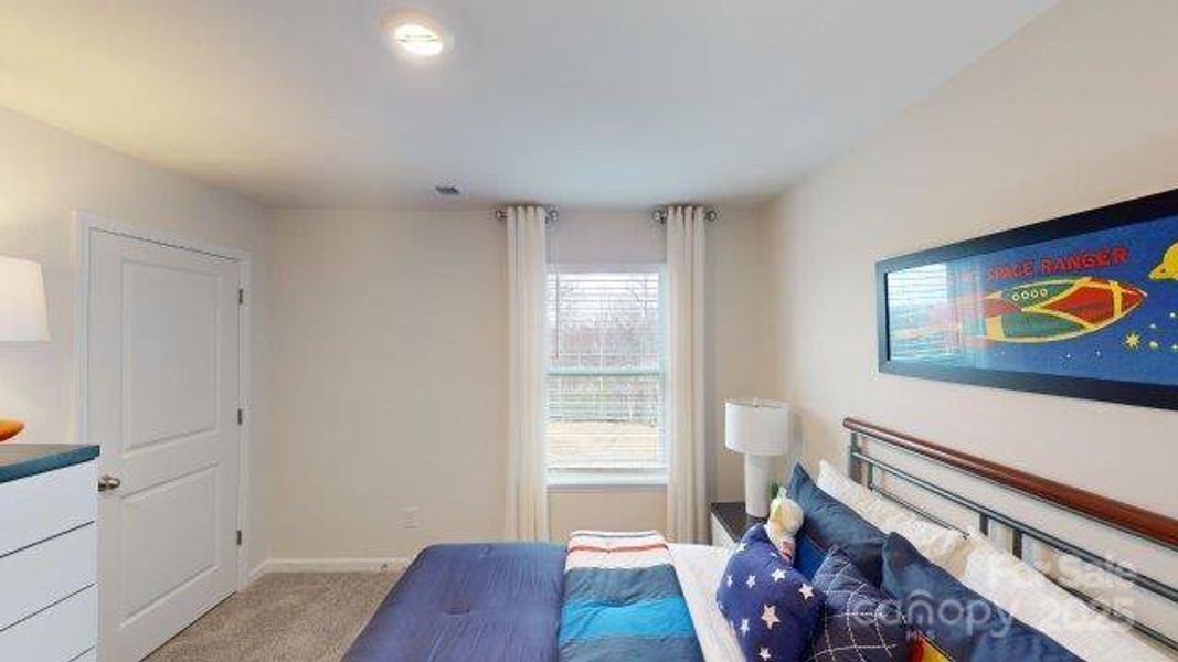 Furnished interior view inside a new home in Falls at Hickory, Hickory (Image 14).