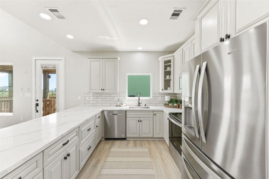 Furnished interior view inside a new home in , Surfside Beach (Image 7). Furnished interior view inside a new home in , Surfside Beach (Image 7).