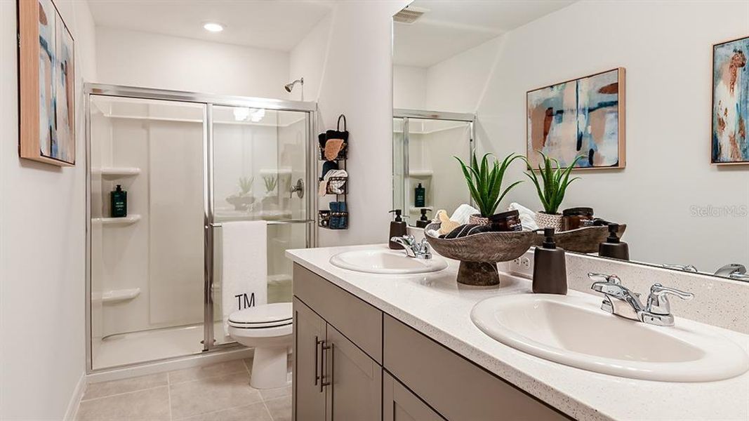 Furnished interior view inside a new home in Skye Ranch Community Group Page, Sarasota (Image 13).