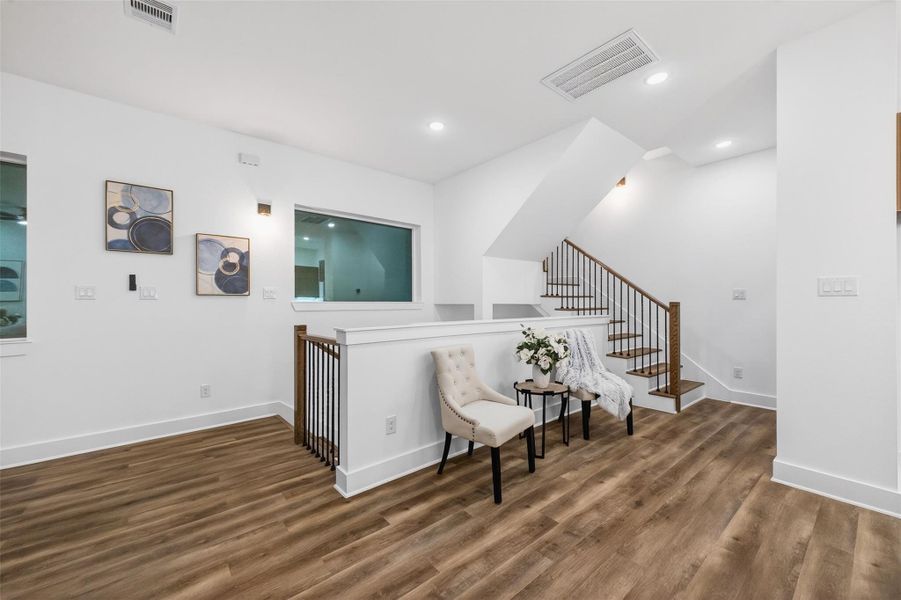 Furnished interior view inside a new home in , Houston (Image 11).