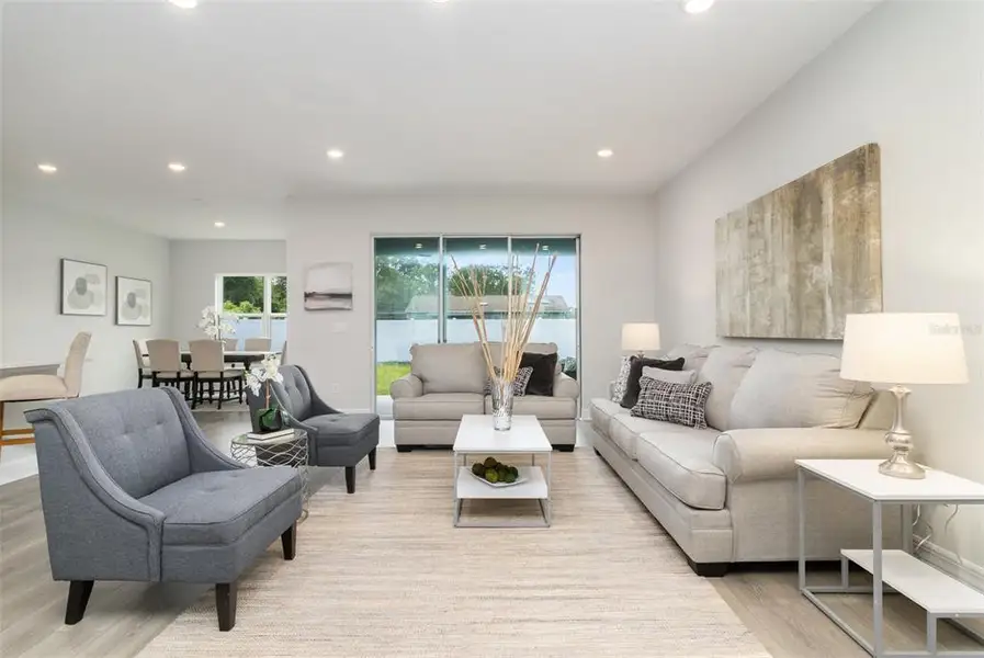Furnished interior view inside a new home in , Lecanto (Image 3).