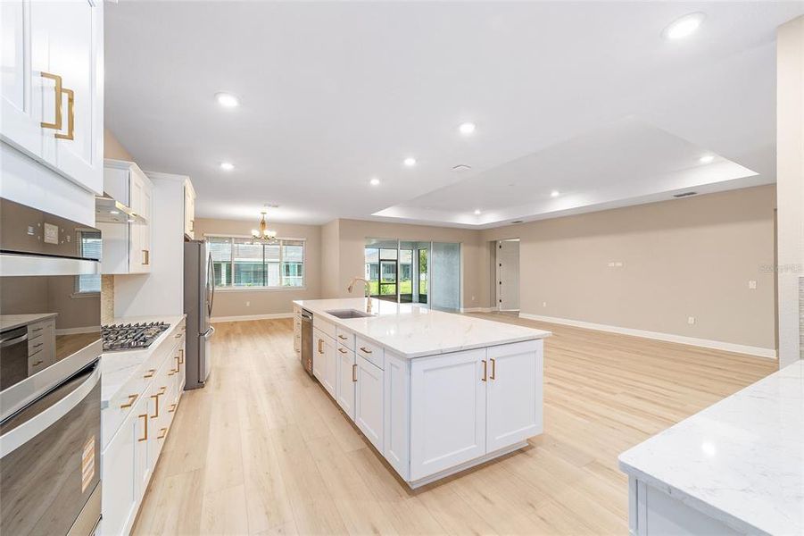 Furnished interior view inside a new home in On Top of the World Communities, Ocala (Image 5).