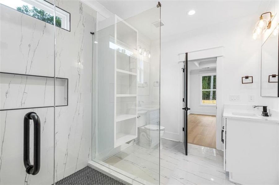 Furnished interior view inside a new home in , Grayson (Image 40). Furnished interior view inside a new home in , Grayson (Image 40).