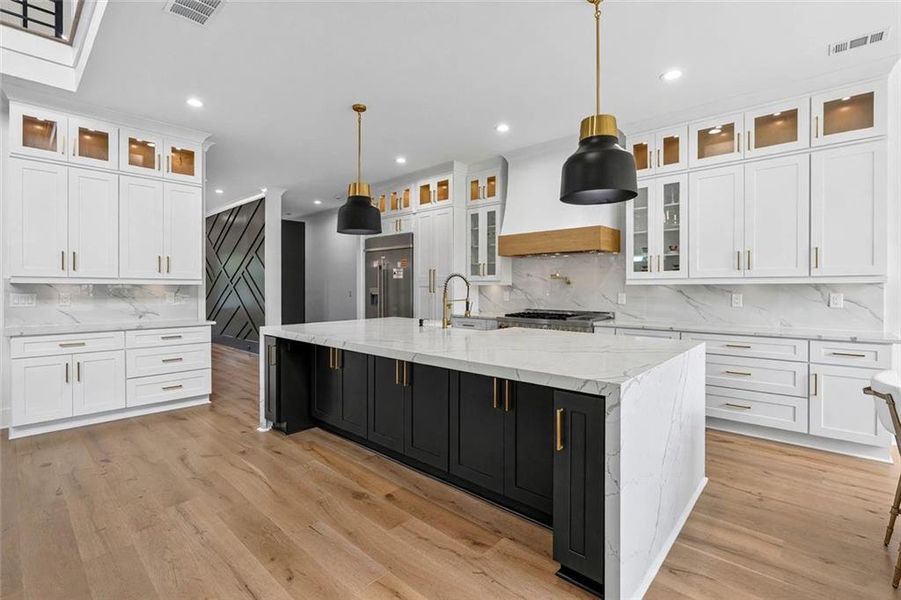 Furnished interior view inside a new home in , Braselton (Image 11).