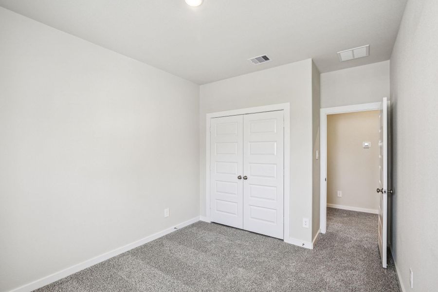 Spacious, unfurnished interior of a new home in Spring Brook Village - City Series, Houston (Image 23). Spacious, unfurnished interior of a new home in Spring Brook Village - City Series, Houston (Image 23).