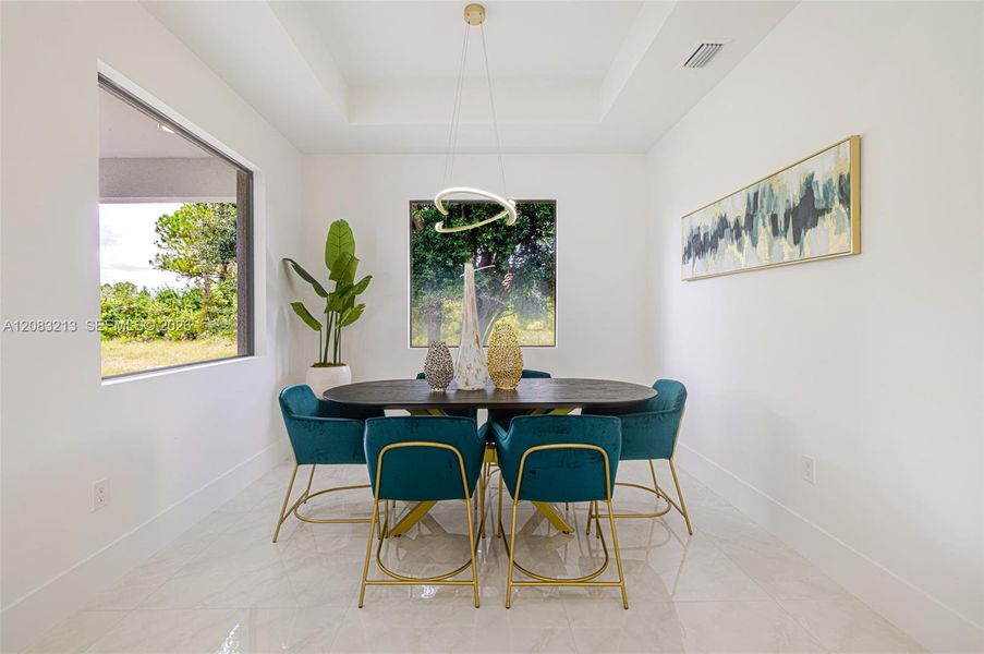 Furnished interior view inside a new home in , Lehigh Acres (Image 6).