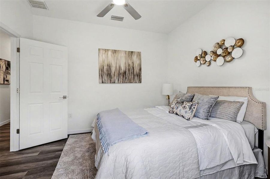 Furnished interior view inside a new home in , Cape Coral (Image 25).