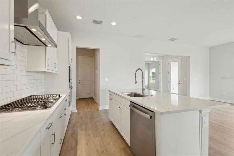 Furnished interior view inside a new home in Two Rivers, Zephyrhills (Image 9). Furnished interior view inside a new home in Two Rivers, Zephyrhills (Image 9).