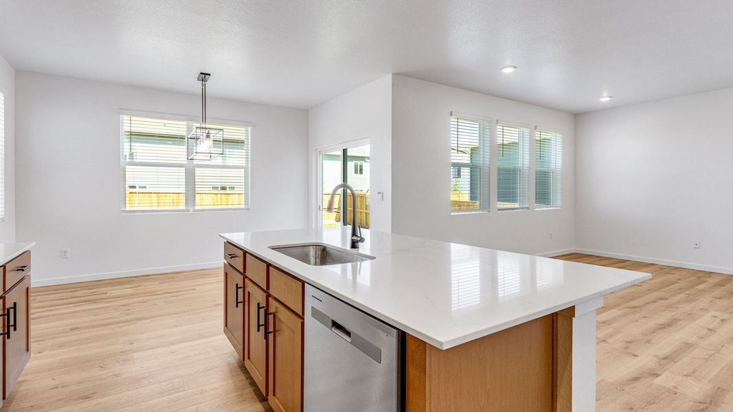 Furnished interior view inside a new home in Granary, Johnstown (Image 6).