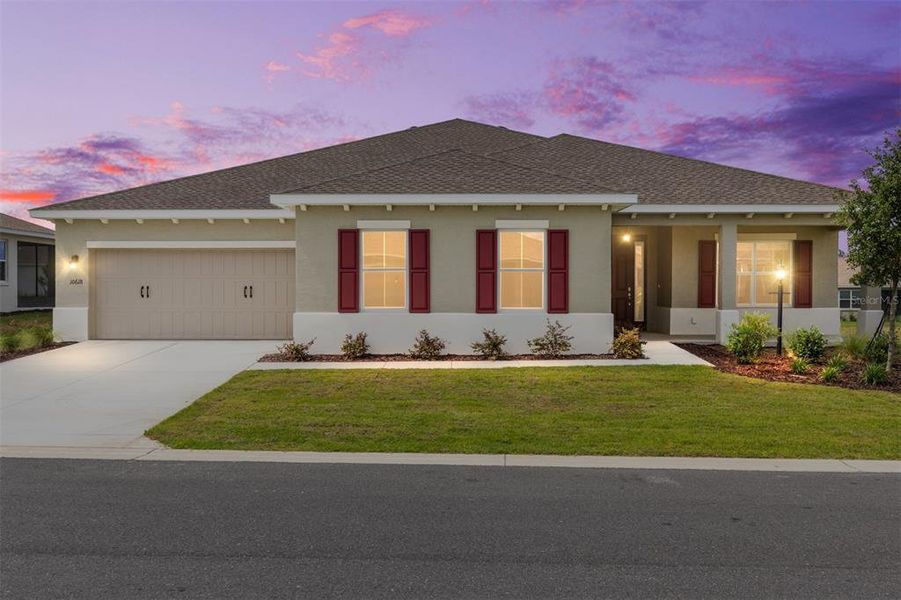 Front exterior of a new home in , Ocala, FL, highlighting curb appeal (Image 19).