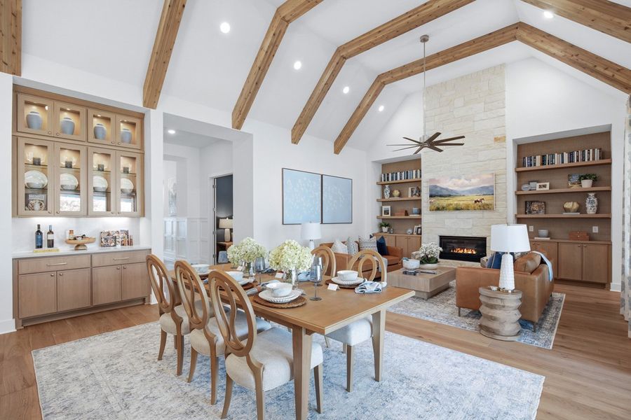 Representative Dining Room - some options shown Representative Dining Room - some options shown