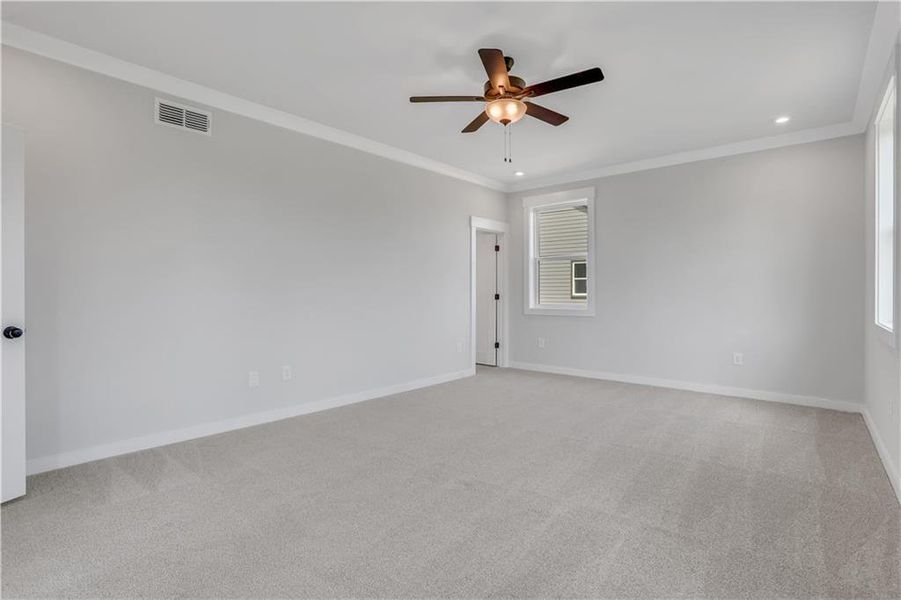 Spacious, unfurnished interior of a new home in Hopewell Reserve, Cumming (Image 39).