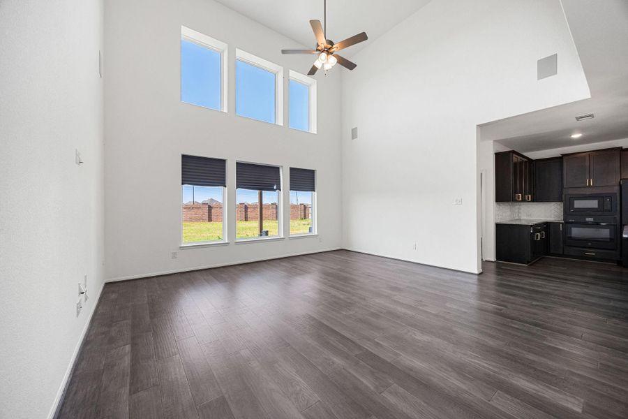 Spacious, unfurnished interior of a new home in , Cypress (Image 41).