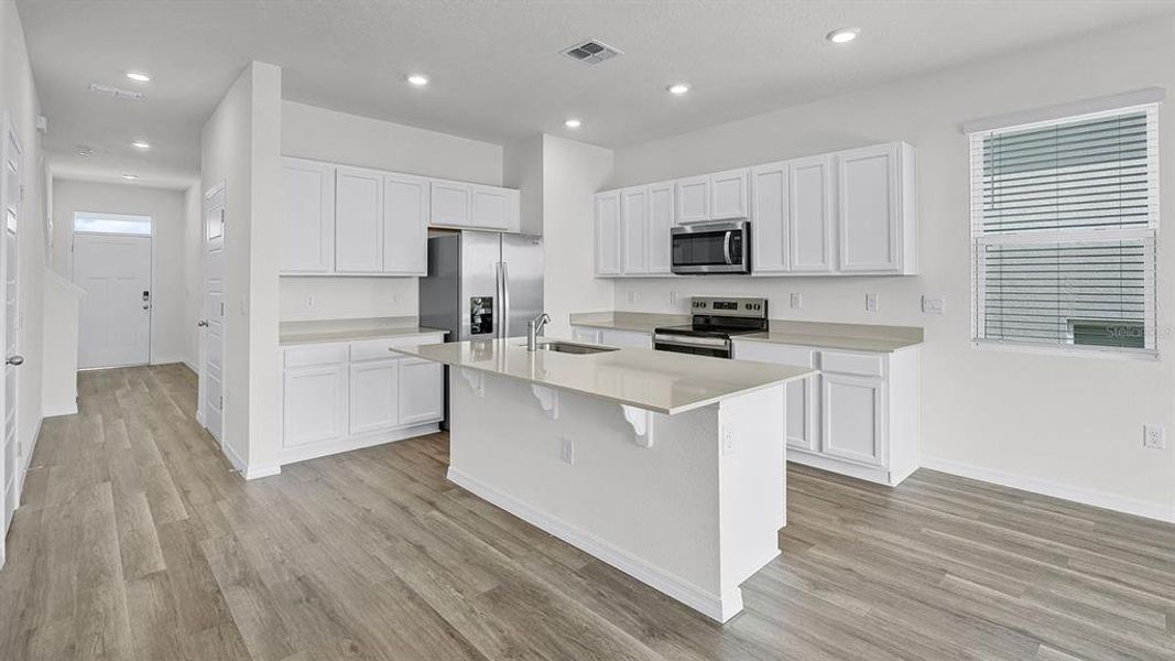 Furnished interior view inside a new home in Harmony at Lake Eloise, Winter Haven (Image 6).
