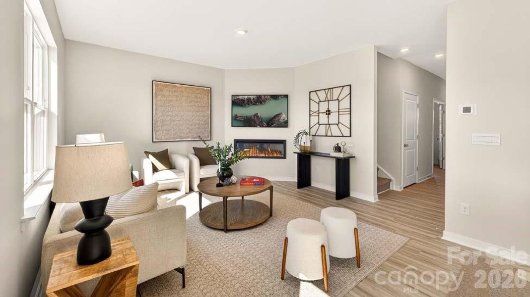 Furnished interior view inside a new home in Cline Village, Conover (Image 12).