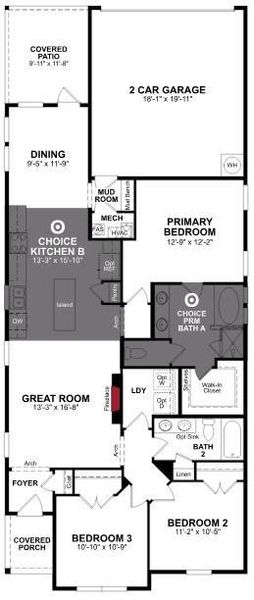 Beazer Homes Treeline Salado Floorplan. Beazer Homes Treeline Salado Floorplan.