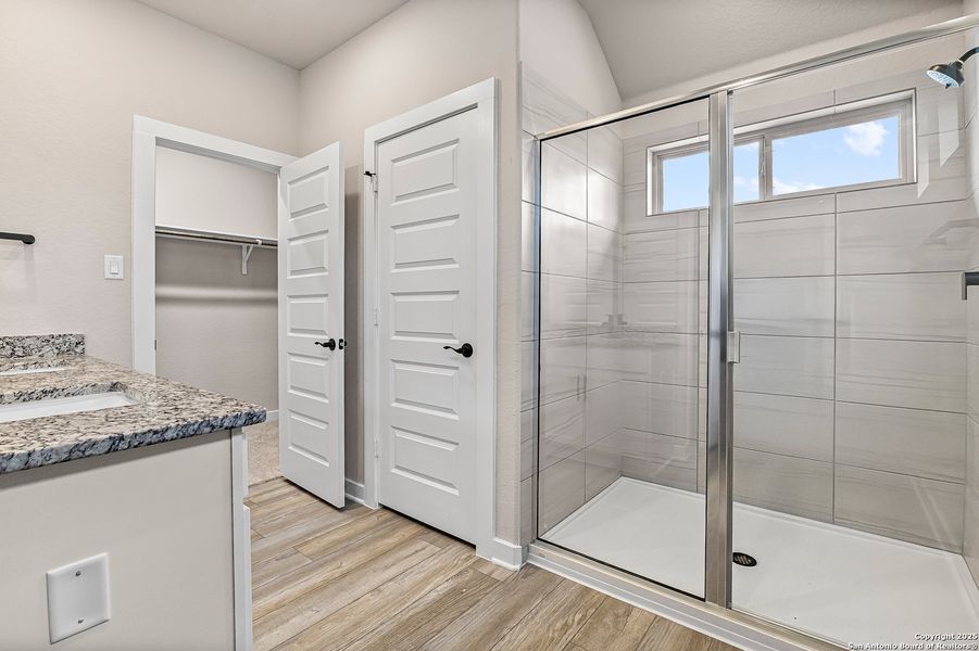 Furnished interior view inside a new home in Trilogy Grove, Leon Valley (Image 6). Furnished interior view inside a new home in Trilogy Grove, Leon Valley (Image 6).