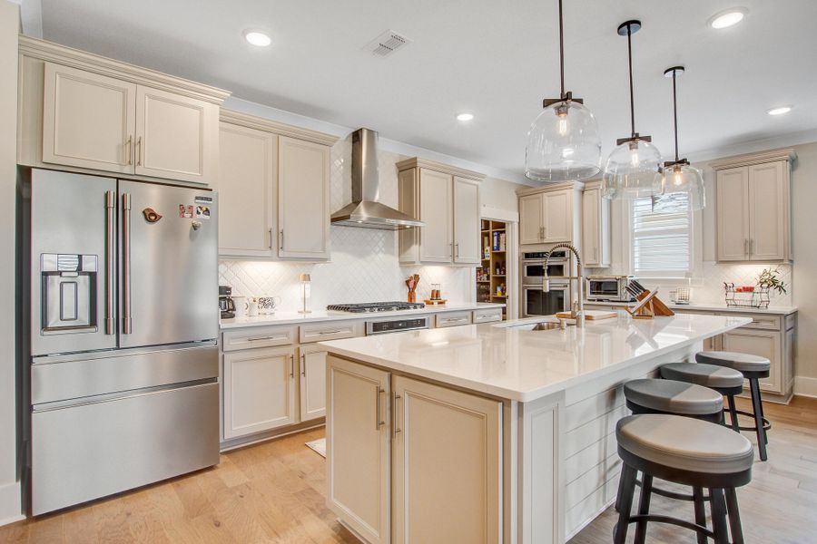 Furnished interior view inside a new home in , Summerville (Image 34).