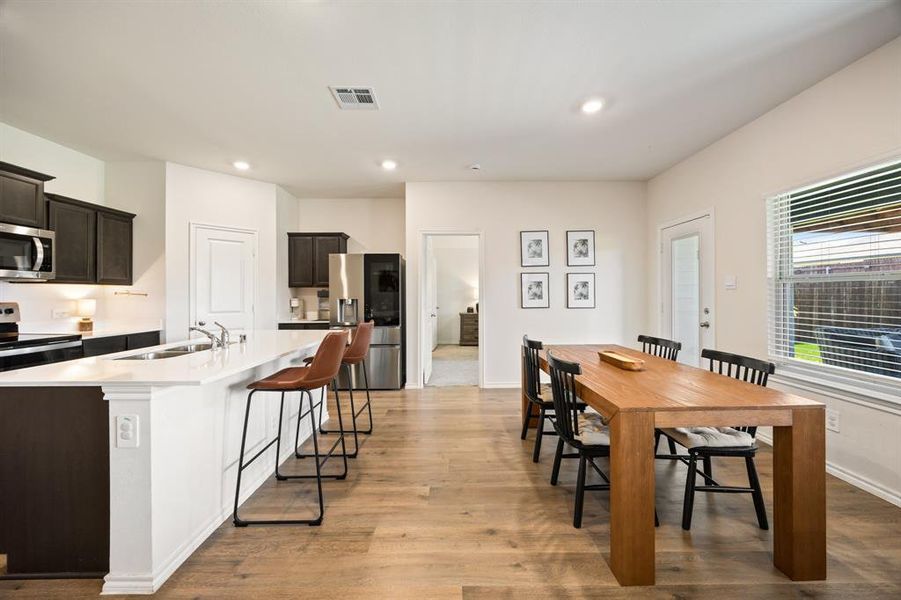 Furnished interior view inside a new home in Wildwood, Royse City (Image 10).