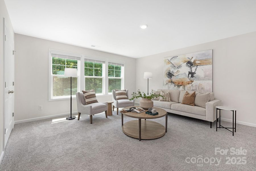 Furnished interior view inside a new home in Sylvan Creek, Denver (Image 30).