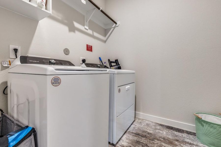 Furnished interior view inside a new home in Sierra Vista, Iowa Colony (Image 15). Furnished interior view inside a new home in Sierra Vista, Iowa Colony (Image 15).