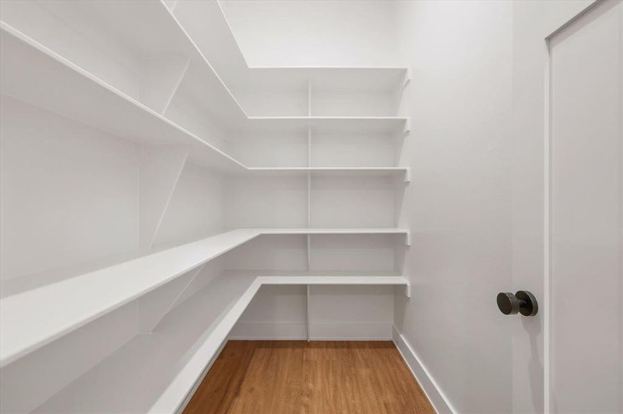 View of storage area