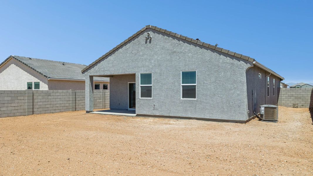 Representative exterior details of a home built from the Raven by D.R. Horton in Quail Ranch, San Tan Valley (Image 4). Representative exterior details of a home built from the Raven by D.R. Horton in Quail Ranch, San Tan Valley (Image 4).