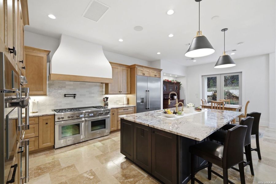 Furnished interior view inside a new home in , Boerne (Image 45).