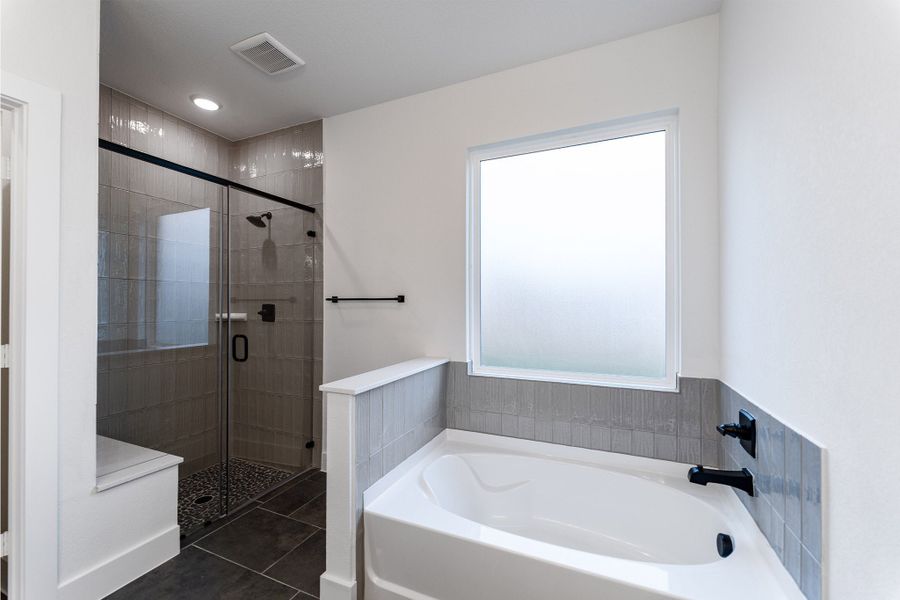 Furnished interior view inside a new home in Lariat, Liberty Hill (Image 10).