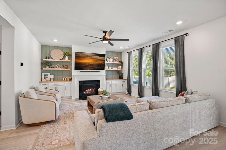 Furnished interior view inside a new home in , Huntersville (Image 19). Furnished interior view inside a new home in , Huntersville (Image 19).