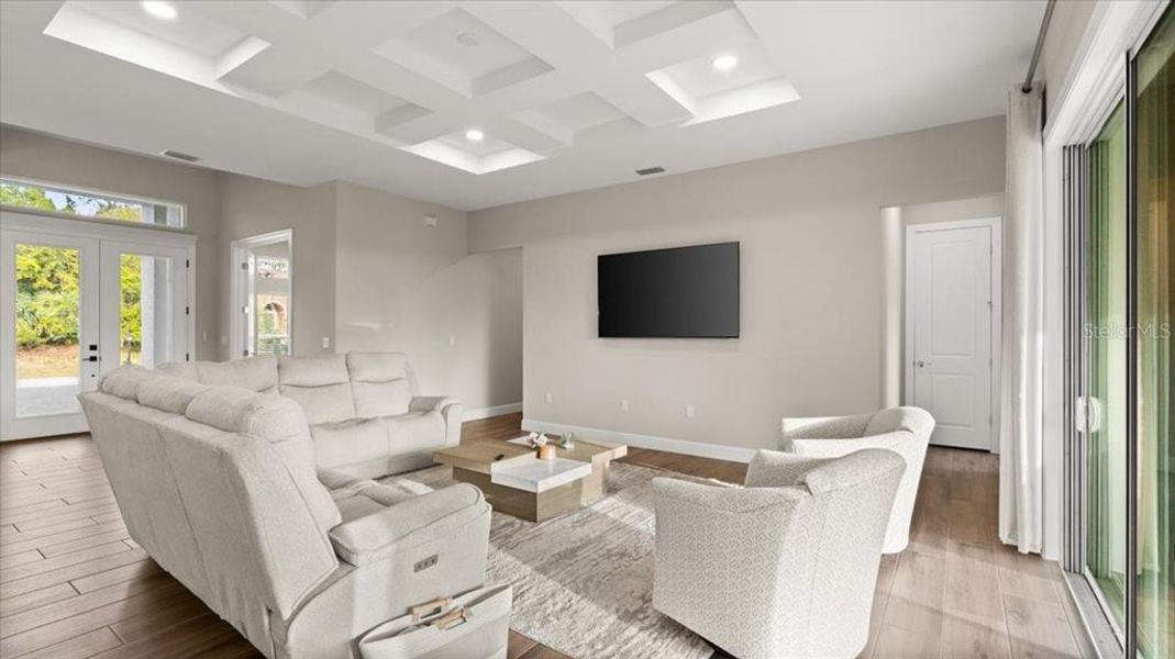 Furnished interior view inside a new home in , Palm Coast (Image 28).