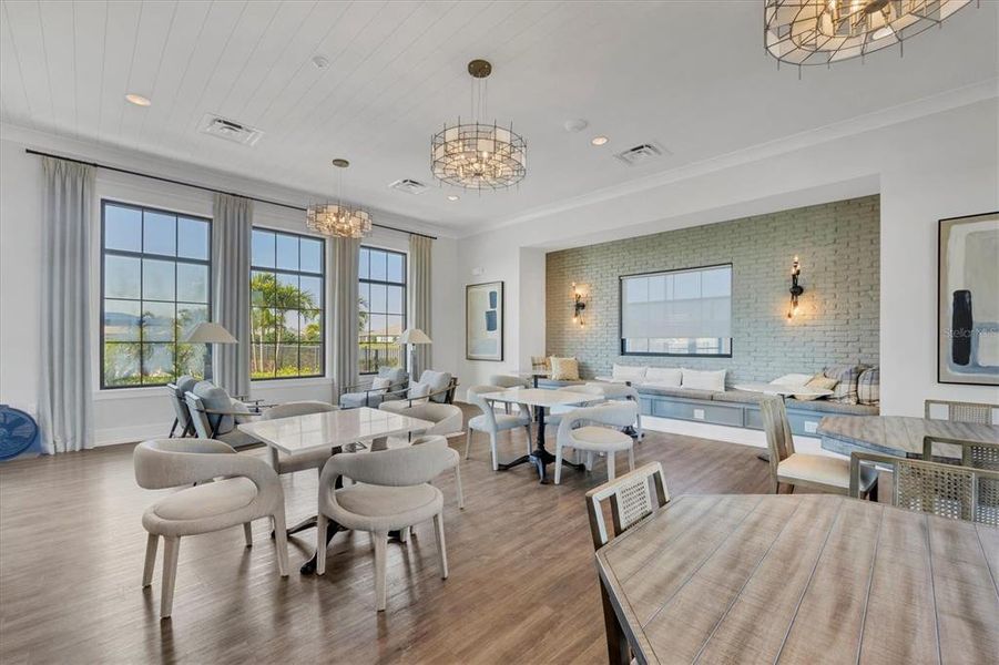 Furnished interior view inside a new home in Sweetwater at Lakewood Ranch, Bradenton (Image 33).