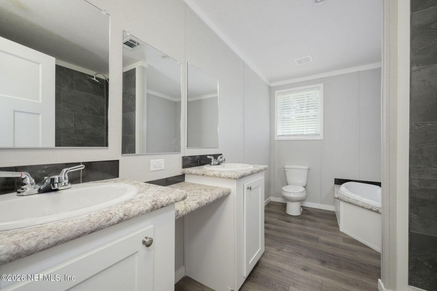 Furnished interior view inside a new home in , Pomona Park (Image 10). Furnished interior view inside a new home in , Pomona Park (Image 10).
