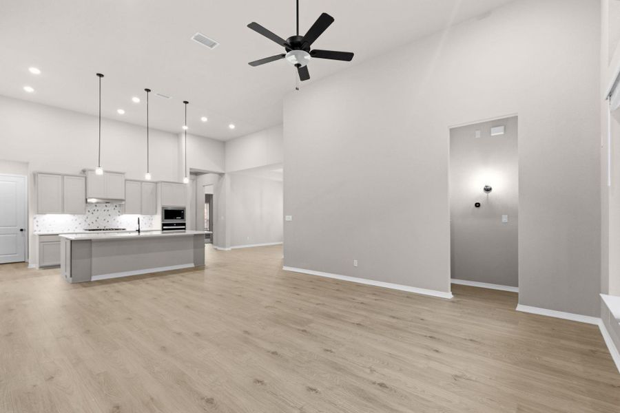 From Family Room to Open Concept Kitchen