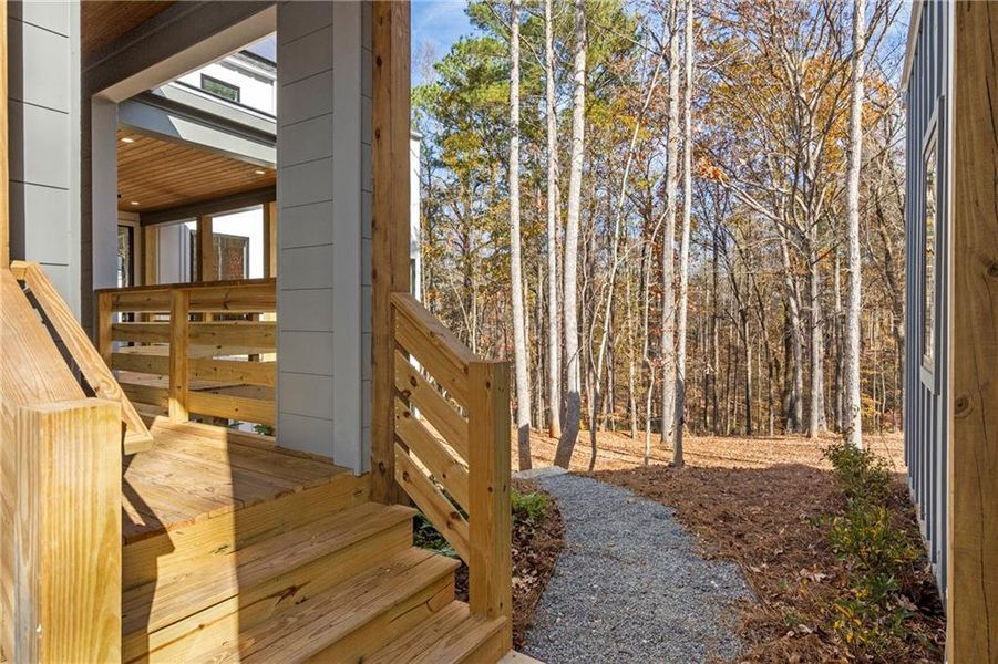 Exterior details and patio area of a home in Aster, Roswell (Image 29). Exterior details and patio area of a home in Aster, Roswell (Image 29).