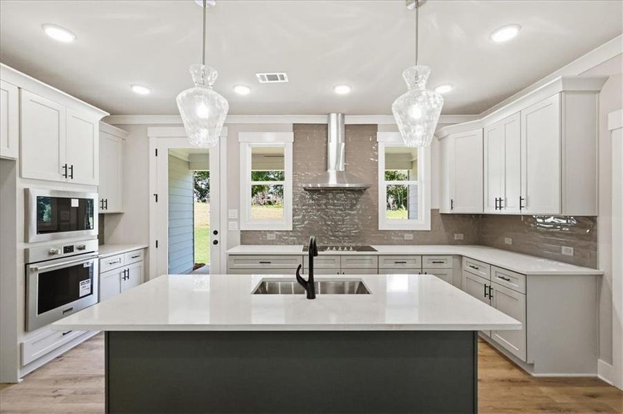 Furnished interior view inside a new home in , Statham (Image 19).