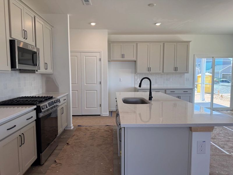 Furnished interior view inside a new home in The Point, Rolesville (Image 5).