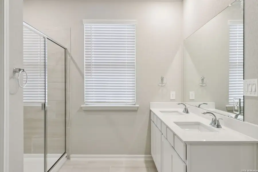 Furnished interior view inside a new home in Kallison Ranch, San Antonio (Image 10).