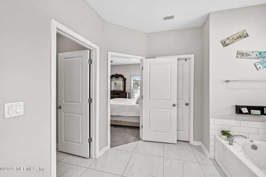 Furnished interior view inside a new home in Cordova Palms, St. Augustine (Image 9).