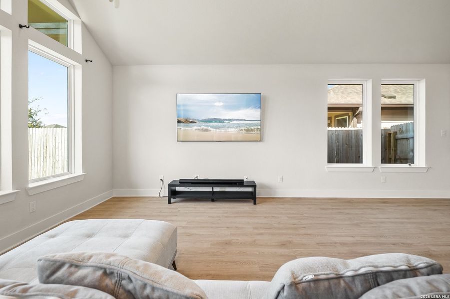 Furnished interior view inside a new home in Westridge, San Antonio (Image 11).