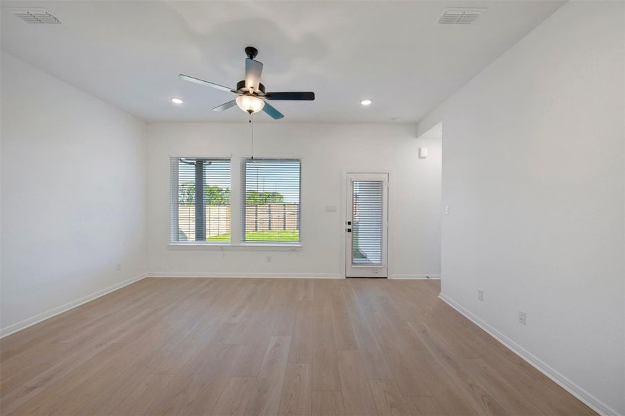 Spacious, unfurnished interior of a new home in Austin Point - Terrace Collection, Richmond (Image 23). Spacious, unfurnished interior of a new home in Austin Point - Terrace Collection, Richmond (Image 23).